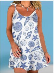 Kurzes Kleid mit 3D-Druck und Halloween-Totenkopf und Schnürung