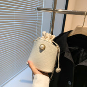 Retro handbärande en-axel Crossbody-väska för kvinnor