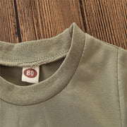 Anzug für kleine Kinder, Sommerkleidung für Herren, Camouflage-Anzug mit Unabhängigkeitstag-Flagge