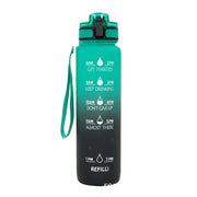 Sports Frosted Gradient Water Bottle