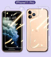 Tempered Film Bakre Film Mobiltelefon Skärm Film Glas