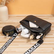 Vågmönster Ribbon Cross Body kameraväska