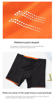 Men's Summer Fake Two-piece Double-layer Quick-drying Shorts