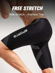 Herren Sonnenschutz Schnelltrocknendes T-Shirt Badeanzug Shorts Anzug