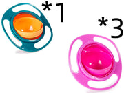 360 roterande universella spillsäkra skålar