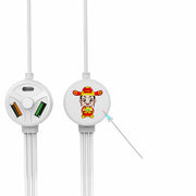 Ny PDPVC-laddkabel för mobiltelefon