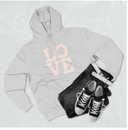 LOVE Letter tryckt rund hals lös huvtröja