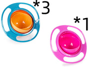 360 roterande universella spillsäkra skålar